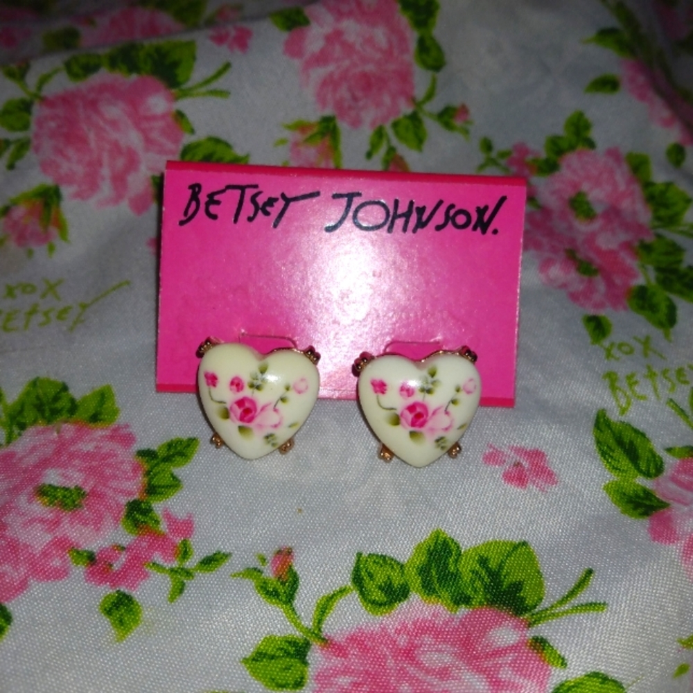 Betsey Johnson earrings